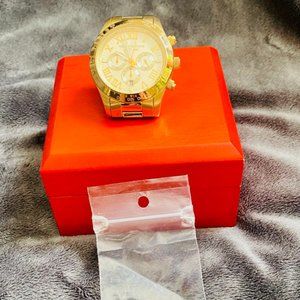 Michael Kors Women's Oversized Quartz/Chronograph Gold Watch